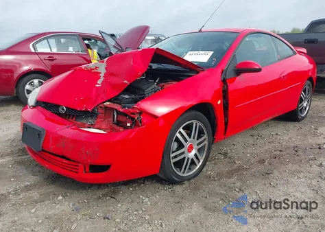 2002 Mercury Cougar V6 from USA, damaged, VIN 1ZWFT61LX25612363